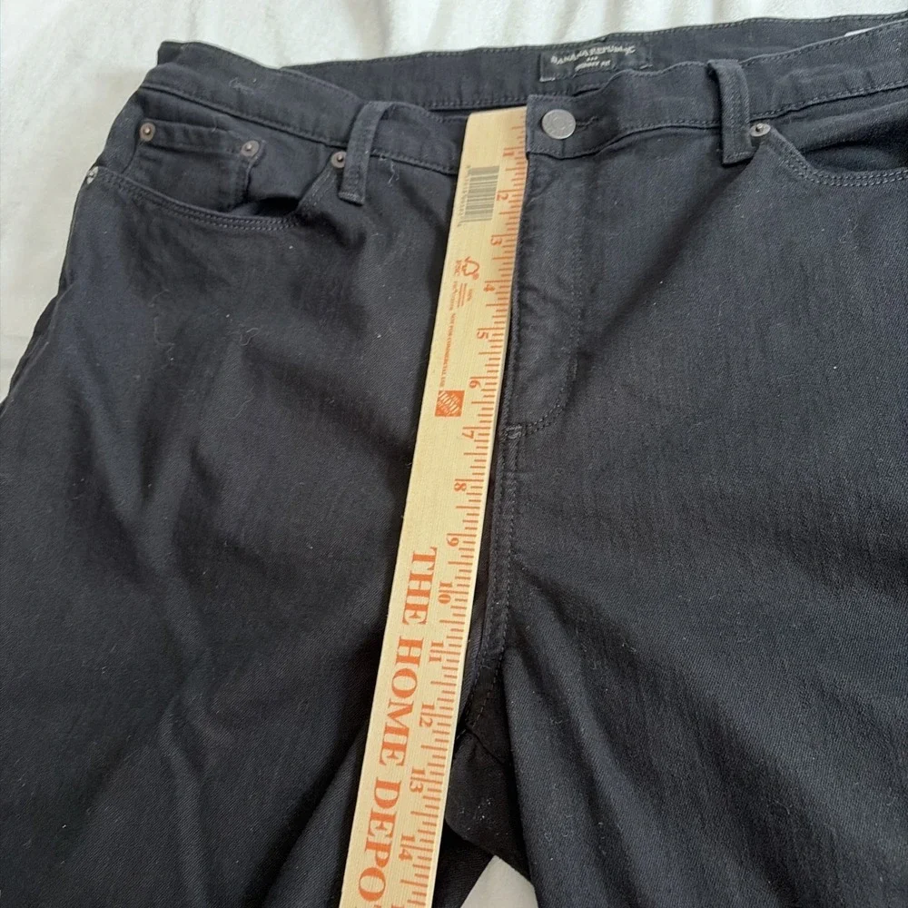 Banana Republic Men's‎ 34/18 Black Skinny Fit Jeans